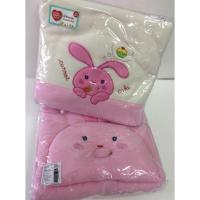 ราคา ผ้านวมหนาหมอนสีชมพู Tesco baby love (ส่งพัสดุฟรี) (1458328848)