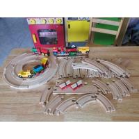 ราคา รางรถไฟ/รางรถไฟไม้/รางbrio/รางรถไฟbrio/ของเล่นมือสอง (22476492603)