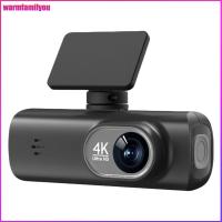 ราคา familyou 4K Dash Cam ขับรถ Cam ในตัว WiFi Dual เลนส์สมาร์ทเชื่อมต่อเครื่องบันทึกรถ 24 ชั่วโมงที่จอดรถ 1.47In หน้าจอ IPS รองรับ 256GB Max (24545548065)