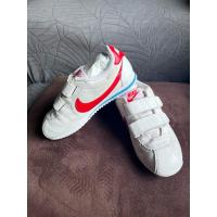 ราคา รองเท้าเด็ก Nike Cortez แบรนด์แท้ มือสอง Size31(19cm) (23057028145)