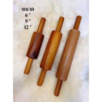 ราคา ไม้นวดแป้ง ไม้จามจุรีคุณภาพดี เกรด A ขนาด 6, 9 และ 12 นิ้ว (24106862995)