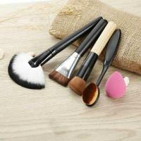 ราคา ชุดแปรงแต่งหน้าสุดคุ้ม5ชิ้น (385175573)