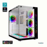 ราคา E-ATX CASE (NP) TSUNAMI 1262 PROTECTOR VISION GAMING (WHITE) (13141900556)