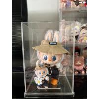 ราคา ￼กล่องอะคริลิคใส่ Labubu ฐานใส รุ่นสูง 38 cm ขนาด 28*22 สูง 40 cm กล่องครอบโมเดล กล่องอะคริลิค (29153631063)