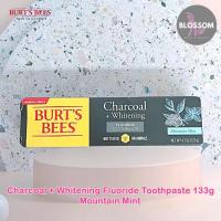 ราคา Burt's Bees - Charcoal + Whitening Fluoride Toothpaste 133g, Mountain Mint ยาสีฟันชาร์โคล+ไวท์เทนนิ่ง มีฟลูออไรด์ (29055409873)