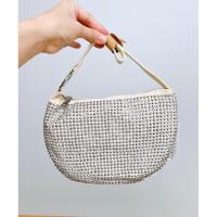 ราคา [Bershka spin auth] กระเป๋าสะพาย Rhinestone (40858830158)