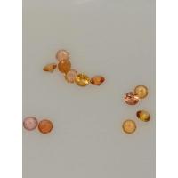 ราคา พลอยซัฟไฟร์สีส้ม แฟนต้า Orange Sapphire กลม 1.6mm. เหมาะทำฝังพลอย แหวนแถว แหวนเรียบๆ แหวนพลอย จี้พลอย พลอยแท้ธรรมชาติ (8321567151)