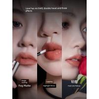 ราคา ลิป lipstick Zhiyouquan Double-Headed ลิปสติกเสื้อกันฝน Matte Velvet อบเชยนมชาสี Pseudo-Face Nude สีของแท้ Lip Glaze D610 (49300072955)