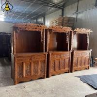 ราคา B ตู้พระไม้เนื้อแข็ง โต๊ะบูชาศาลเจ้า โต๊ะบูชาเทพเจ้าแห่งความมั่งคั่ง (29930151324)