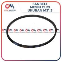 ราคา MESIN CSM... Vanbelt M31.5 เครื่องซักผ้า Sanyo Akari V Van พัดลมเข็มขัด Panbel Fanbelt Vbelt Pan M 31.5 เกียร์ (44214613181)