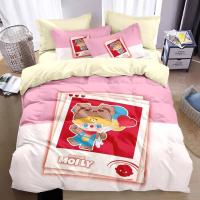 ราคา ♞Bubble Mart ชุดผ้านวมผ้าฝ้าย 4 ชิ้น ลายการ์ตูน ผ้าปูที่นอนเด็กน่ารักและผ้าปูที่นอนรัดมุม (27674216351)