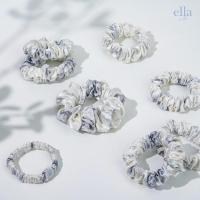 ราคา (จำนวน 1 ชิ้น) ยางรัดผมผ้าไหม ลาย marble - Ella Mulberry Silk Scrunchies : Marble collection (3094299562)