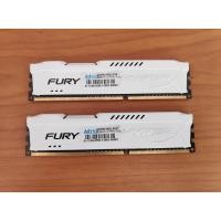 ราคา RAM PC DDR3 8GB(2*4GB) Bus1600 Kingston HyperX Fury (7532407933)