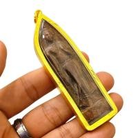 ราคา พระลีลา กรุวัดถ้ำหีบ เนื้อชินเก่า เลี่ยมกรอบทองไมครอนเกรด A เด่นด้านเมตตามหานิยมการทำมาค้าขายความเจริญก้าวหน้า (29280431115)