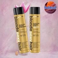 ราคา Sexyhair Sulfate-Free Bombshell Blonde Shampoo/Conditioner 300ml แชมพูสำหรับผมสีบลอนด์ (18806152418)