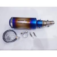 ราคา สลิปออน กับ ปลายท่อ SC สีรุ้ง สำหรับ Kawasaki Ninja 250-300 และ Z250-300 (21452912913)