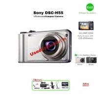 ราคา Sony Cyber-Shot DSC-H55 Compact Camera 14.1MP CCD กล้องคอมแพค Lens G 10X Zoom มีกันสั่น ถ่ายสวย จอใหญ่ Usedมือสองคุณภาพ (27322827721)