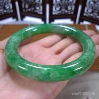 ราคา กำไลหยกไอซ์นูโอประเภทหยกหยางมุงถั่วเขียวแท่งกลมมьянเมียนหยกสีเขียวเผ็ด กำไลหยกหยกหลุมเก่า NQ1V (41171708834)