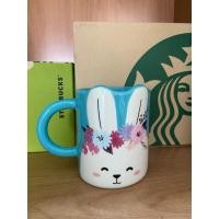 ราคา Starbucks แก้ว Mug ปีกระต่าย Rabbit Flower Crown 12 oz. (29185540671)