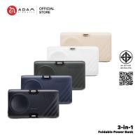 ราคา แบตสำรอง ADAM elements GRAVITY 3 Foldable 3 in 1 Power 5000 mAh - สำหรับ USB Type-C และ L-ning พร้อมที่ชาร์จ Ap Watch (28121797358)