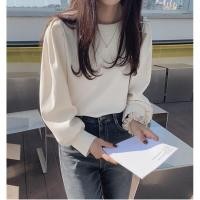 ราคา (พร้อมส่งจากไทย) เสื้อเชิ้ตแขนยาวคอปาดสไตล์เกาหลี [AA10] (11565057250)