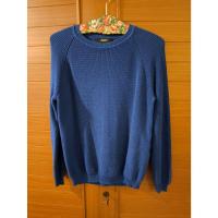 ราคา MaxMara WEEKEND Blue Cotton Jumper Sweater Size M (29220573381)