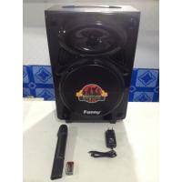 ราคา ตู้ลำโพงพกพา ตู้ลำโพงช่วยสอน เคลื่อนที่ มีล้อมีแบตเตอรี่ Fanny HF-200 FN-10BT Bluetooth USB microSD Card TF Line input M (4145585593)