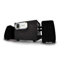 ราคา SAAG ลำโพง Multimedia Speaker Micro 2.1 800W (Black/Silver) (526490266)
