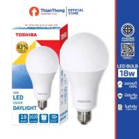 ราคา Toshiba หลอดไฟ LED โตชิบา A80 LED Bulb 18W E27 Daylight (7276378386)