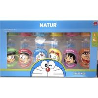 ราคา Nature ขวดนมทรงกลมโดเรม่อน 8 ออนซ์ แพค6ขวด (พร้อมจุกไซส์ L) (1265466686)