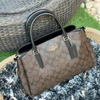 ราคา COACH SAGE CARRYALL IN SIGNATURE CANVAS (3814724609)