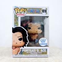 ราคา [One Piece] Funko Pop Anime Portgas.D.Ace Funko Exclusive ของแท้ กล่องสวย แถมกล่องแข็ง Pop Protector (41670453437)