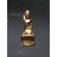 ราคา นางกวัก เนื้อโลหะกะไหล่ทอง รุ่นแรกที่หายาก หลวงพ่อครึ้ม วัดคลองสวน จ.สมุทรปราการ ศิษย์เอกหลวงพ่อดิ่ง วัดบางวัว... (18733952289)
