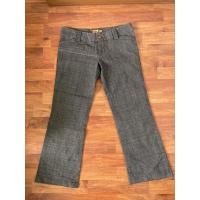 ราคา Y2K กางเกงยีนขายาว เอวต่ำ สีดำฟอก (12943004542)