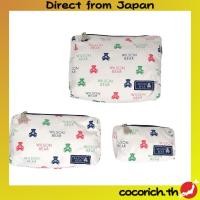 ราคา Wilson Tennis Badminton Racket Bag One Bear Bag เครื่องสำอางขนาดเล็ก: 6x8x16cm สื่อ: 7x13x23cm ขนาดใหญ่: 7x17x24cm ขาว【Direct from Japan】 (40561039511)