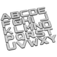 ราคา สติ๊กเกอร์ติดรถยนต์คริสตัล DIY ตัวอักษรเพชร 3D20250903 (42117279771)