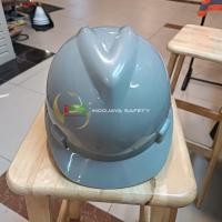 ราคา LOKAL Gjah MSA V-Gard Project หมวกนิรภัย Local SNI สีเทาสายหมุนเร็วด้านใน (29093065321)