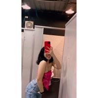 ราคา เกาะอกผ้าเช็ดหน้า สีชมพู มือ 2 (23481376003)