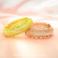 ราคา กำไลข้อมือไทยลายข้าวหลามตัด กำไลรำได้ เครื่องรำ เครื่องประดับชุดไทย กำไลรำไทย กำไลชุดไทย (28951529701)