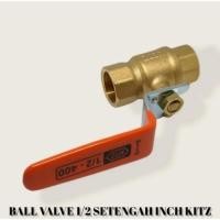 ราคา KITZ BALL VALVE 1 1/2 ONE HALF INCH / STOP KRAN 1 1/2" (42874593569)