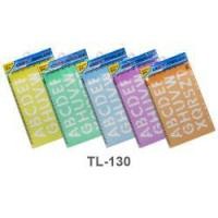 ราคา แผ่นเพลท อักษรอังกฤษ OST (2 นิ้ว) TL-130 (A-Z) 1x2 (7632504673)