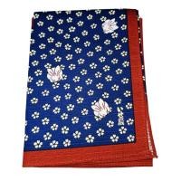 ราคา ผ้าเช็ดหน้าญี่ปุ่น ลายกระต่าย ดอกไม้ ผ้าหนา สีสวย พื้นสีน้ำเงิน *ไม่ผ่านการใช้งาน ( สินค้านำเข้า โกดังญี่ปุ่น คัดเกรด ) (24883454761)
