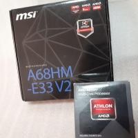 ราคา msi a68hm-e33 v2 + amd athlon x4 870k 3.9 ghz (1828795263)