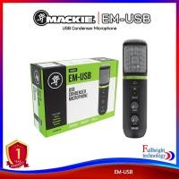 ราคา Mackie EM-USB USB Condenser Microphone ไมค์บันทึกเสียง ไมค์คอนเดนเซอร์ แบบUSB รับประกันศูนย์ไทย 1 ปี (17676889972)