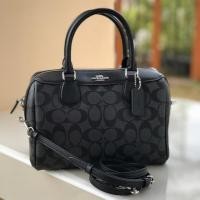 ราคา COACH แท้% รุ่น หมอน9” - MINI BENNETT SATCHEL IN SIGNATURE CANVAS (COACH F32203) (1740880995)