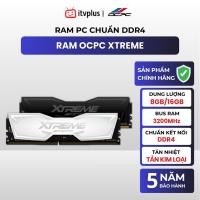 ราคา OCPC Extreme PC Ram 8GB/16GB Standard DDR4 I Bus 3200 I ฮีทซิงค์โลหะ - ของแท้รับประกัน 5 ปี (26235002947)