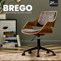ราคา [จัดส่งพร้อมประกอบ] HomePro เก้าอี้สำนักงาน BREGO สีเทา แบรนด์ FURINTREND (42651767909)