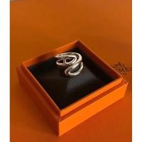 ราคา 100% Genuine HERMÈS Fashion Silver Ring (28414334109)