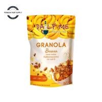 ราคา Daily Me Granola เดลลี่มี กราโนล่า 250g ( รส กล้วย ) ถุงซิปล็อค ธัญพืชอบแห้ง ธัญพืช (25289604523)