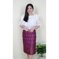 ราคา ลดพิเศษ ผ้าไหมลาว ผ้าถุงสำเร็จ (28061535220)